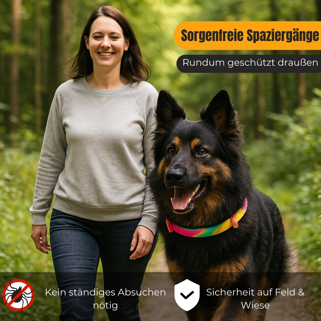Natürliches Zecken-und Flohhalsband für Hund und Katze